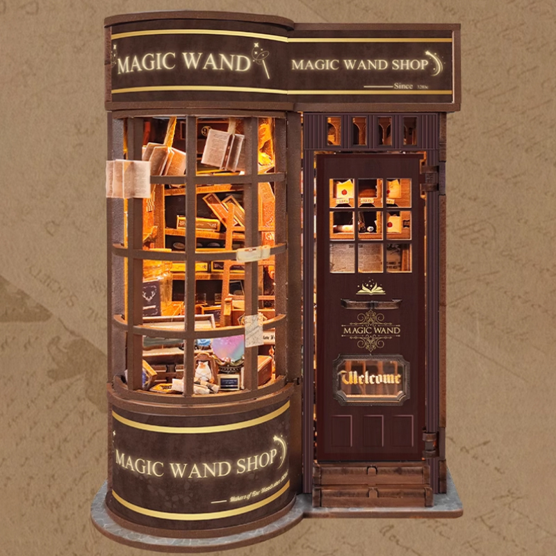 DIY Wooden Book Nook Kit Magic - Lighting Decor Store avis et prix
