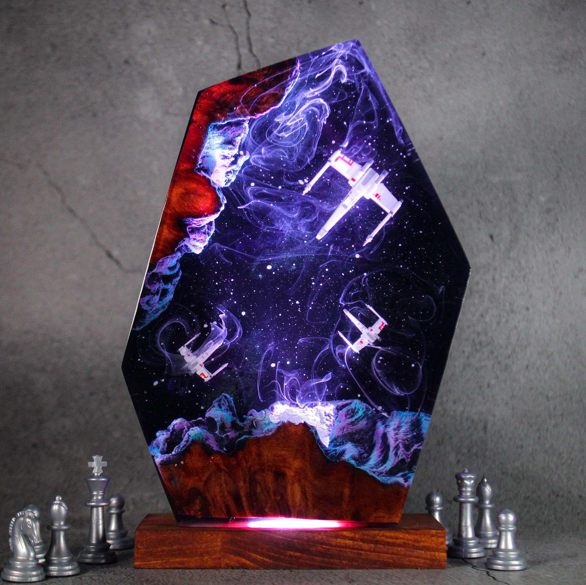 Customized Items Resin Table L - Lighting Table Decor avis et prix