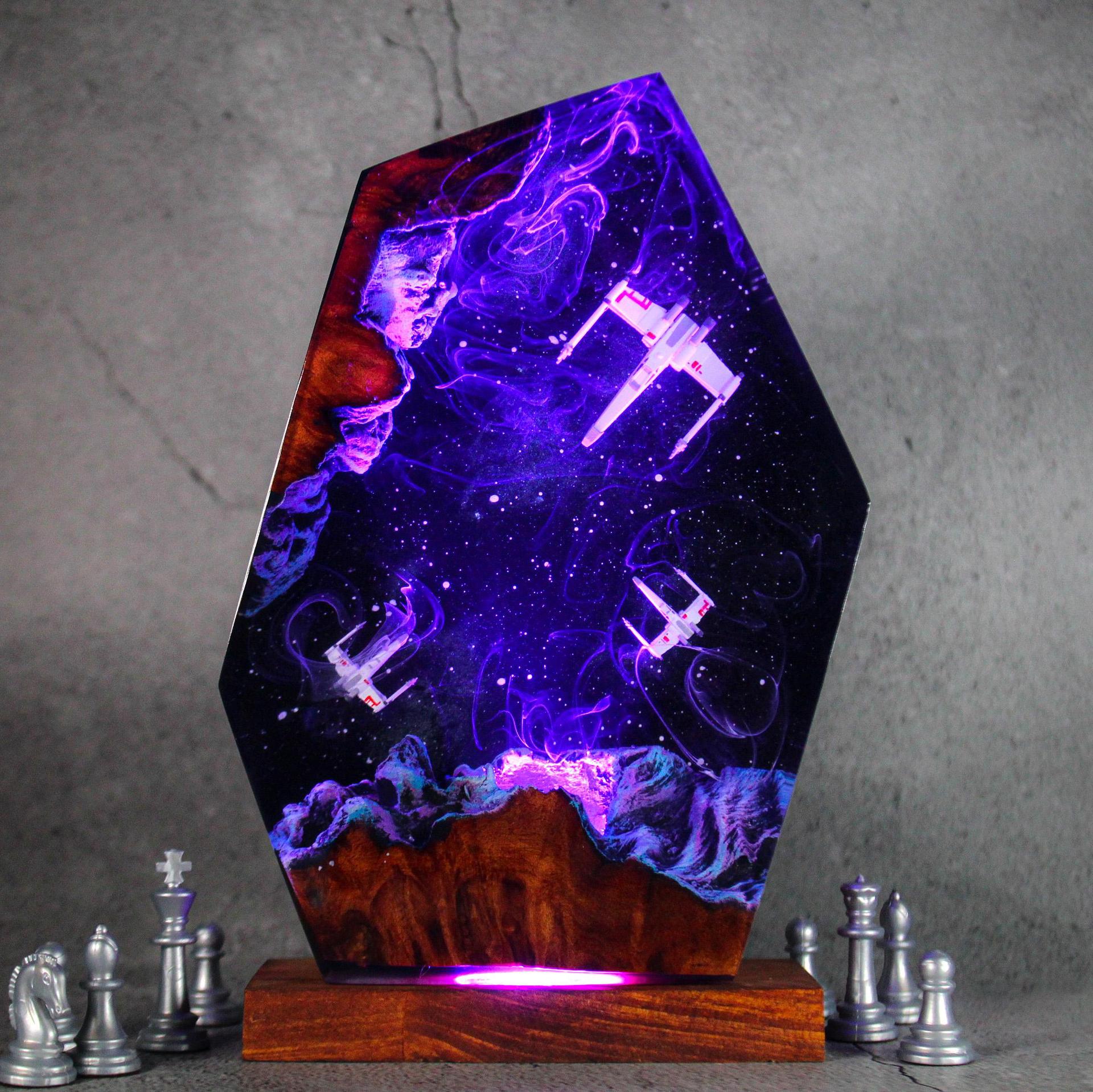 Customized Items Resin Table L - Lighting Table Decor avis et prix