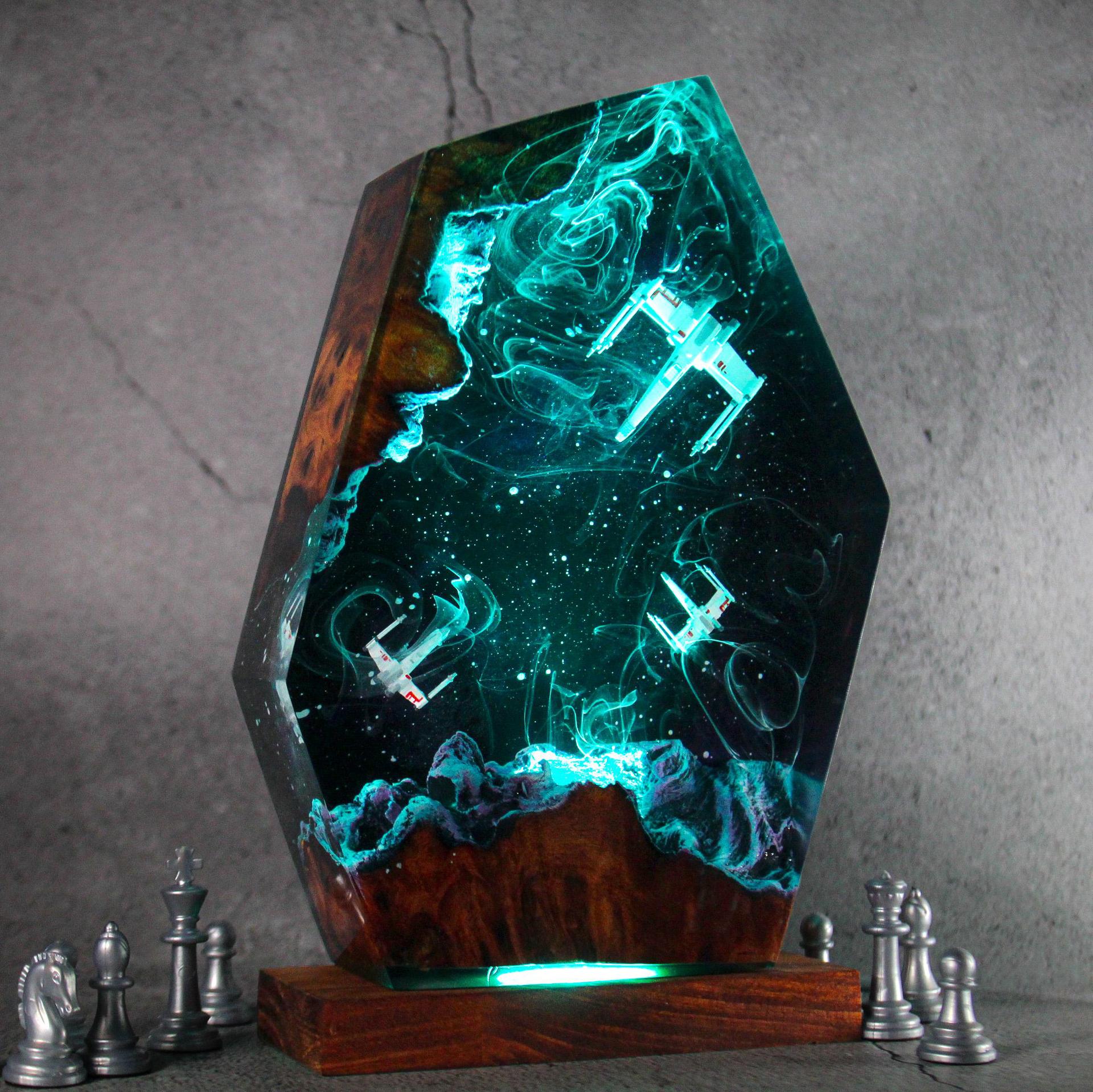 Customized Items Resin Table L - Lighting Table Decor avis et prix