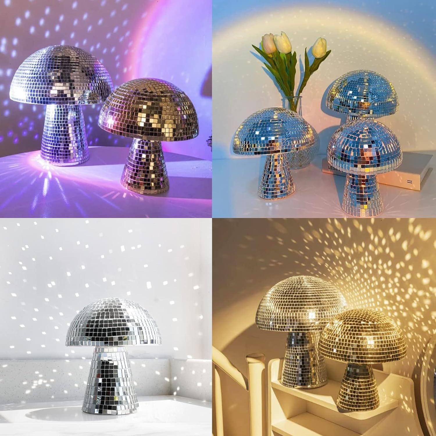 Mushroom Disco Ball Mirrored G - Disco Ball Mirror avis et prix