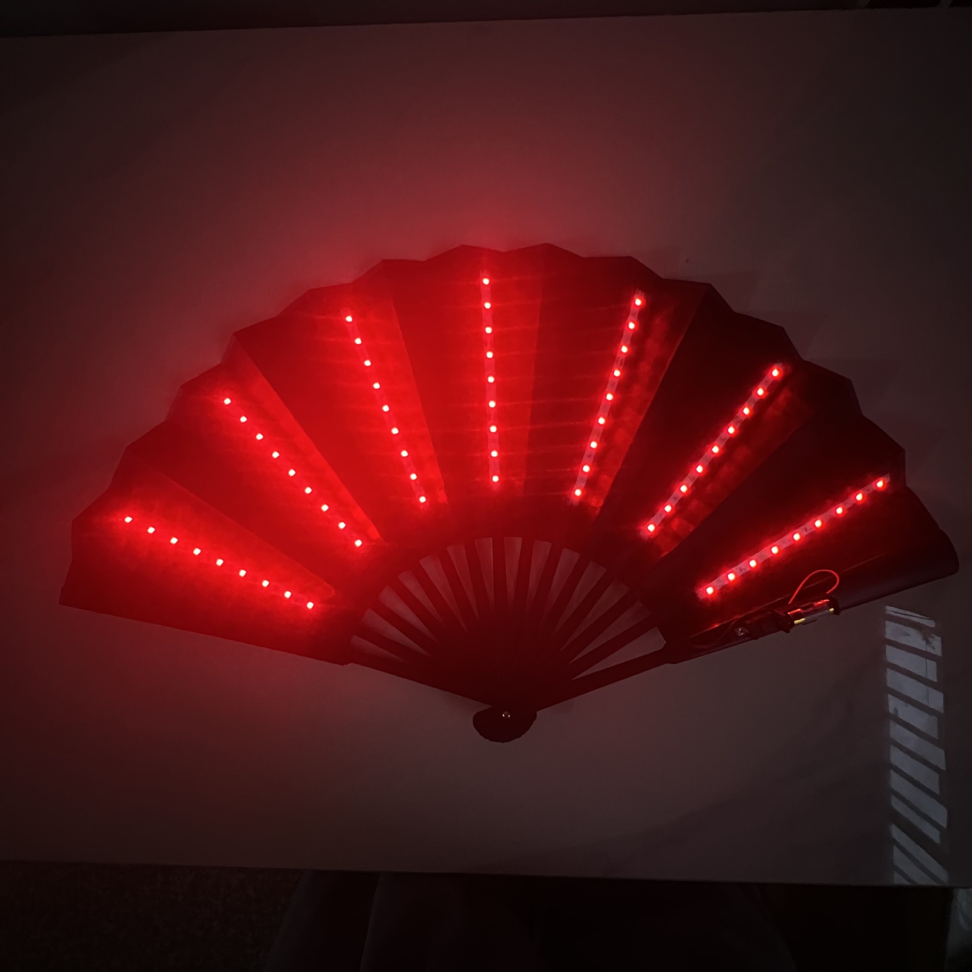 Foldable Hand Fan With Led Lig - Decor Lighting Fans avis et prix