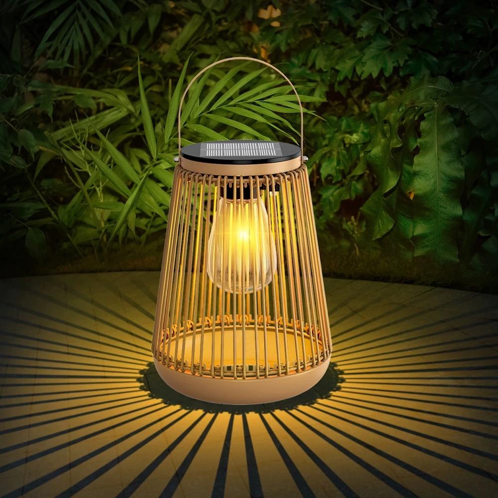 IP65 Waterproof Solar Rattan L - Lighting Table Decor avis et prix