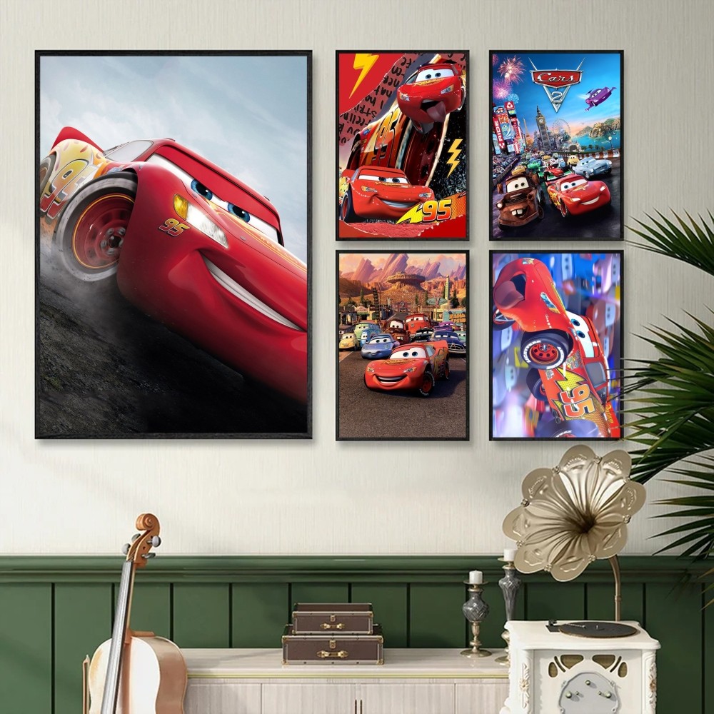 1PC Lightning McQueen Poster S - Lighting Mcqueen Decor avis et prix