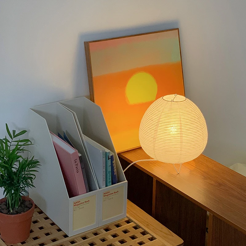 Japanese Rice Paper Lantern Le - Floor Lamp Tripod avis et prix
