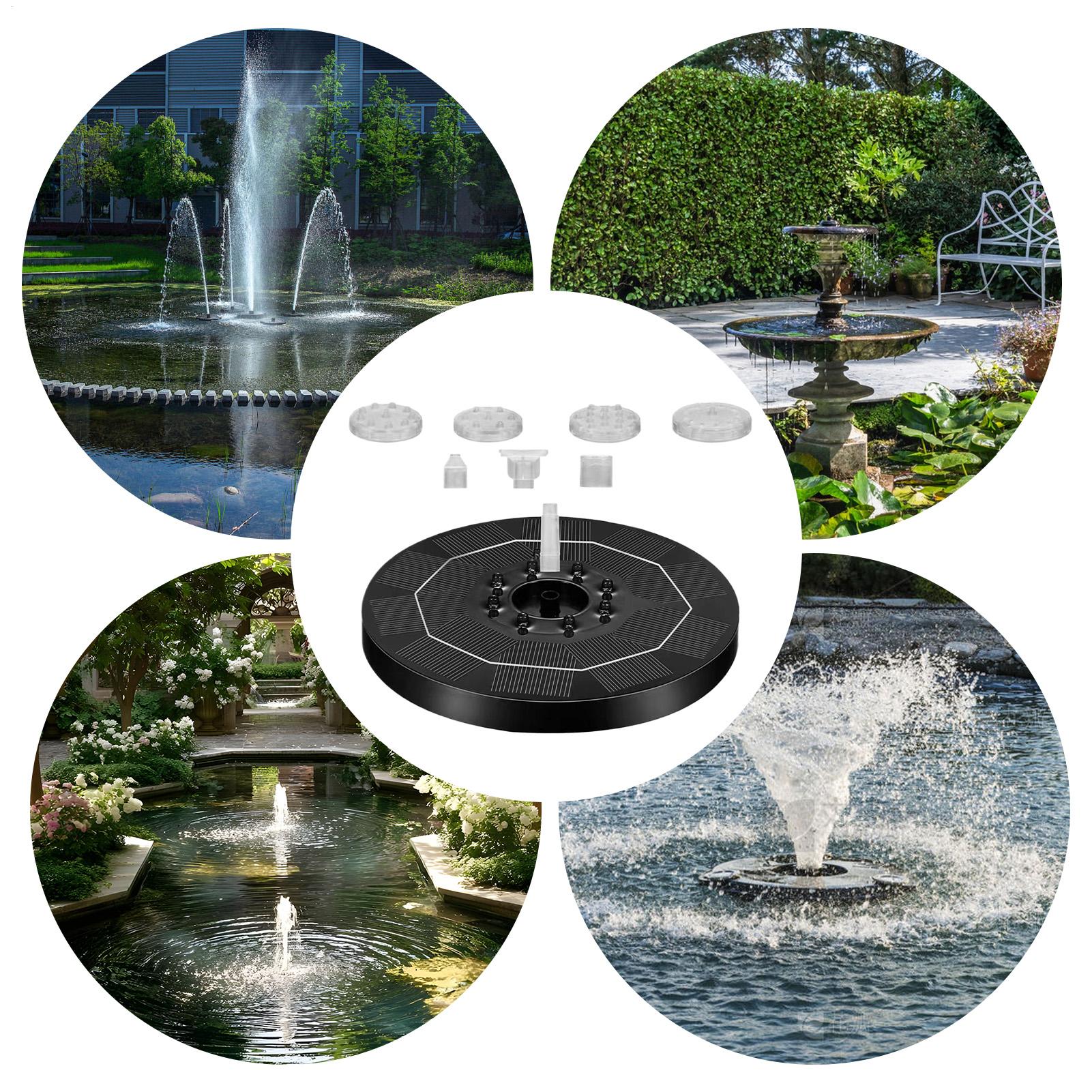 Fountain Pump Solar Adjustable - Up Lighting Decor avis et prix