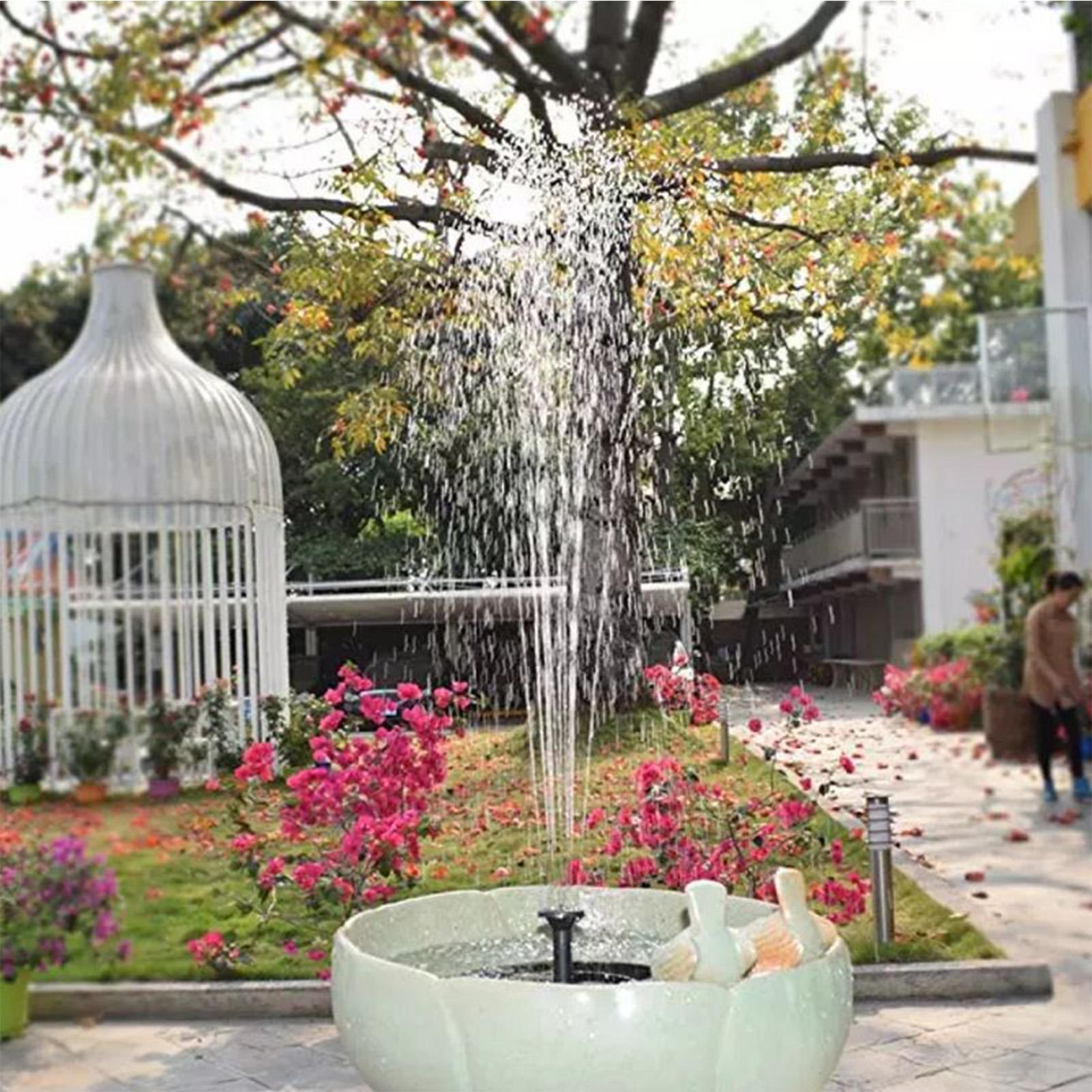 Fountain Pump Solar Adjustable - Up Lighting Decor avis et prix