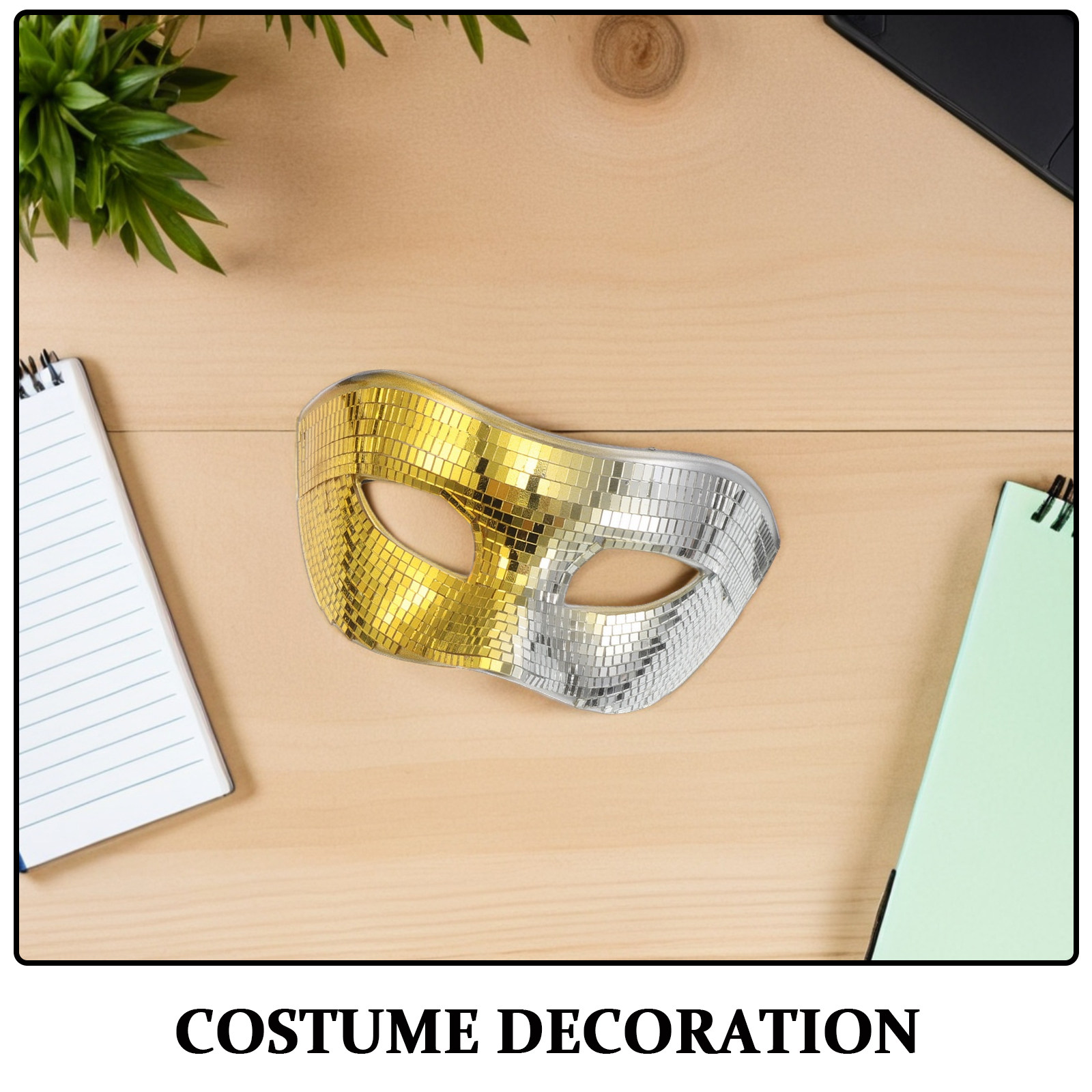 Disco Mirror Mask Half Face Ma - Disco Ball Mirror avis et prix