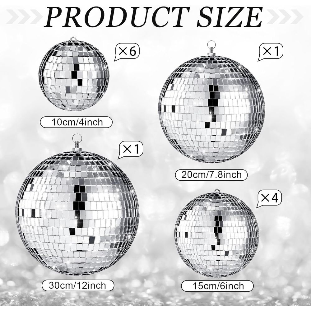 Libima 12 Pack Bulk Large Disc - Disco Ball Mirror avis et prix
