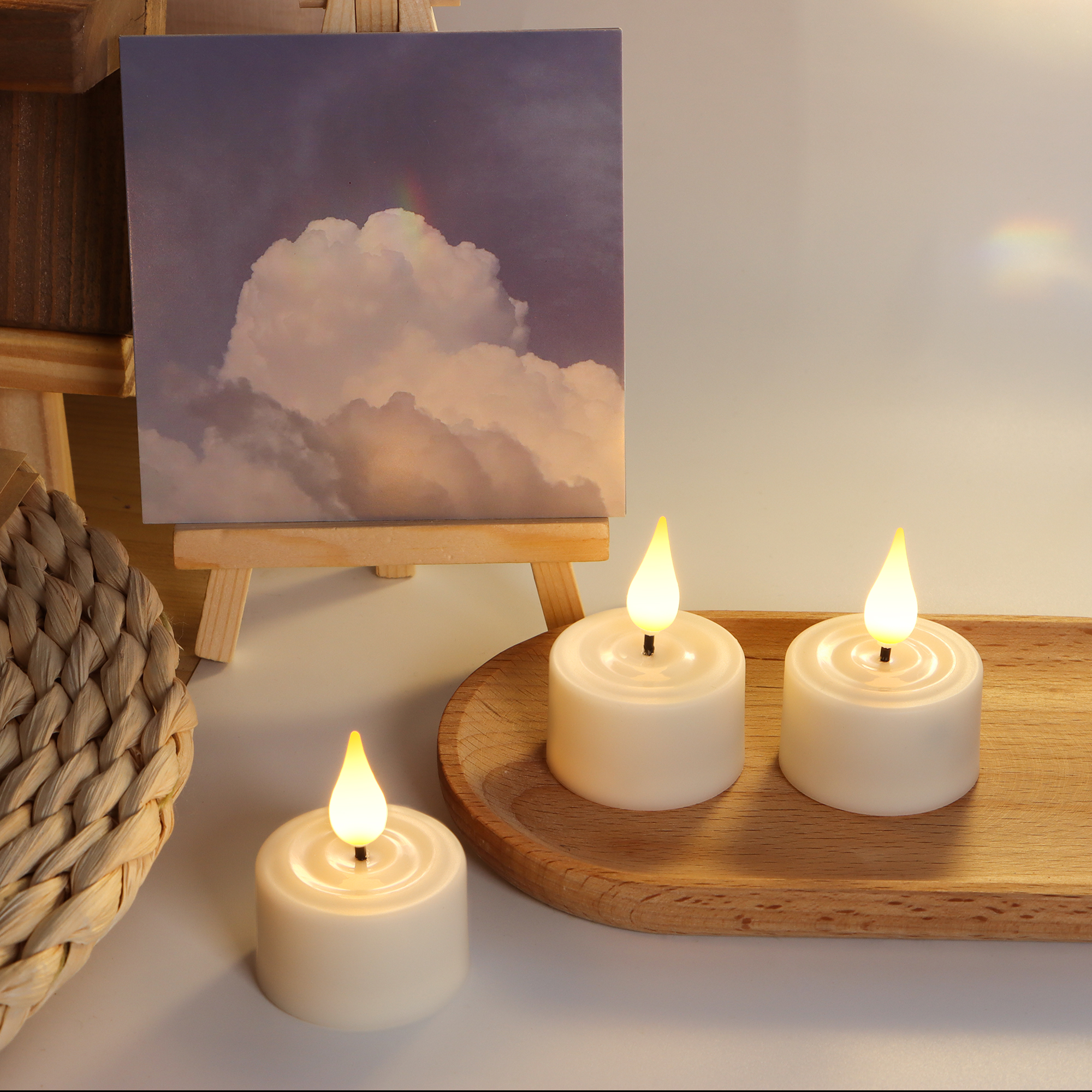 LED Candle Light Rechargeable  - Lighting Decor Items avis et prix