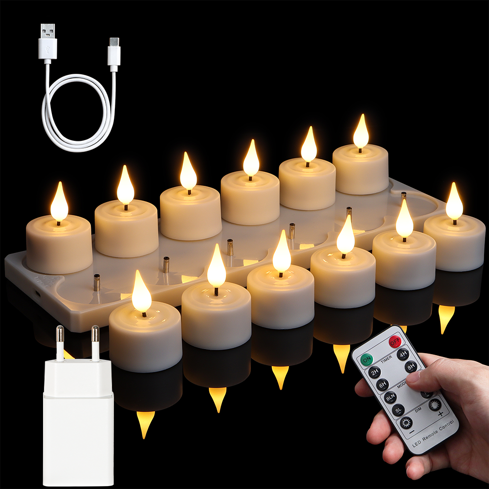 LED Candle Light Rechargeable  - Lighting Decor Items avis et prix