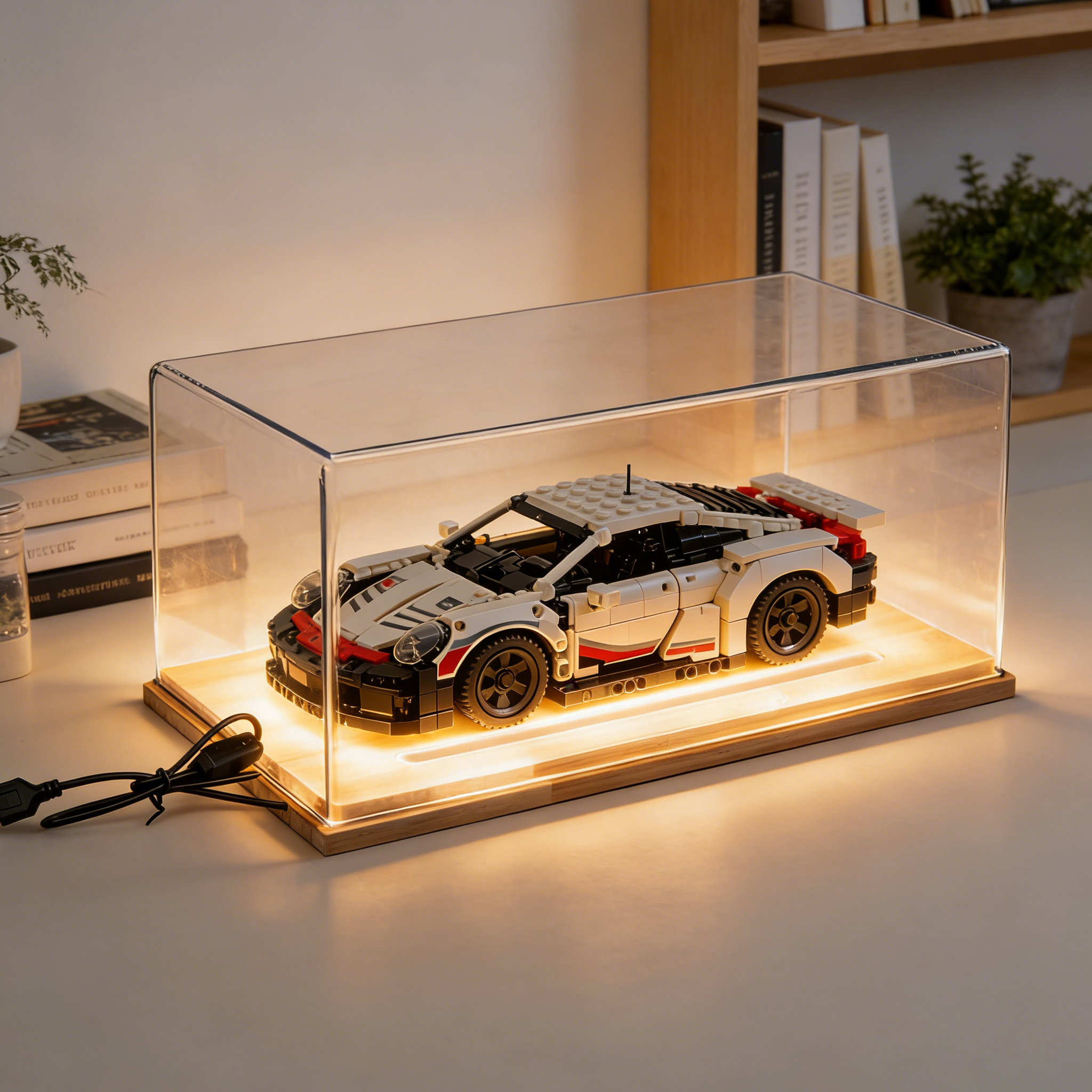 1:18 Car Model Base PVC Dust C - Lighting Decoration For Home avis et prix