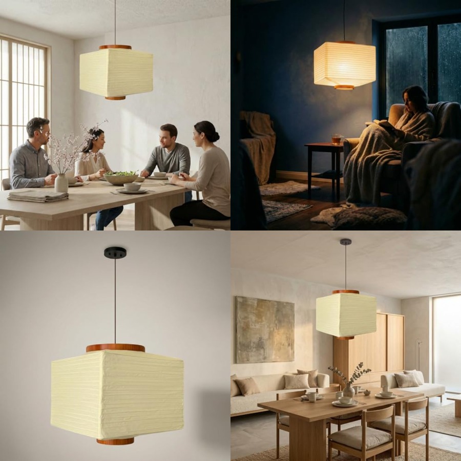 Paper Lantern Lamp Japanese St - Pendant Light Shade avis et prix