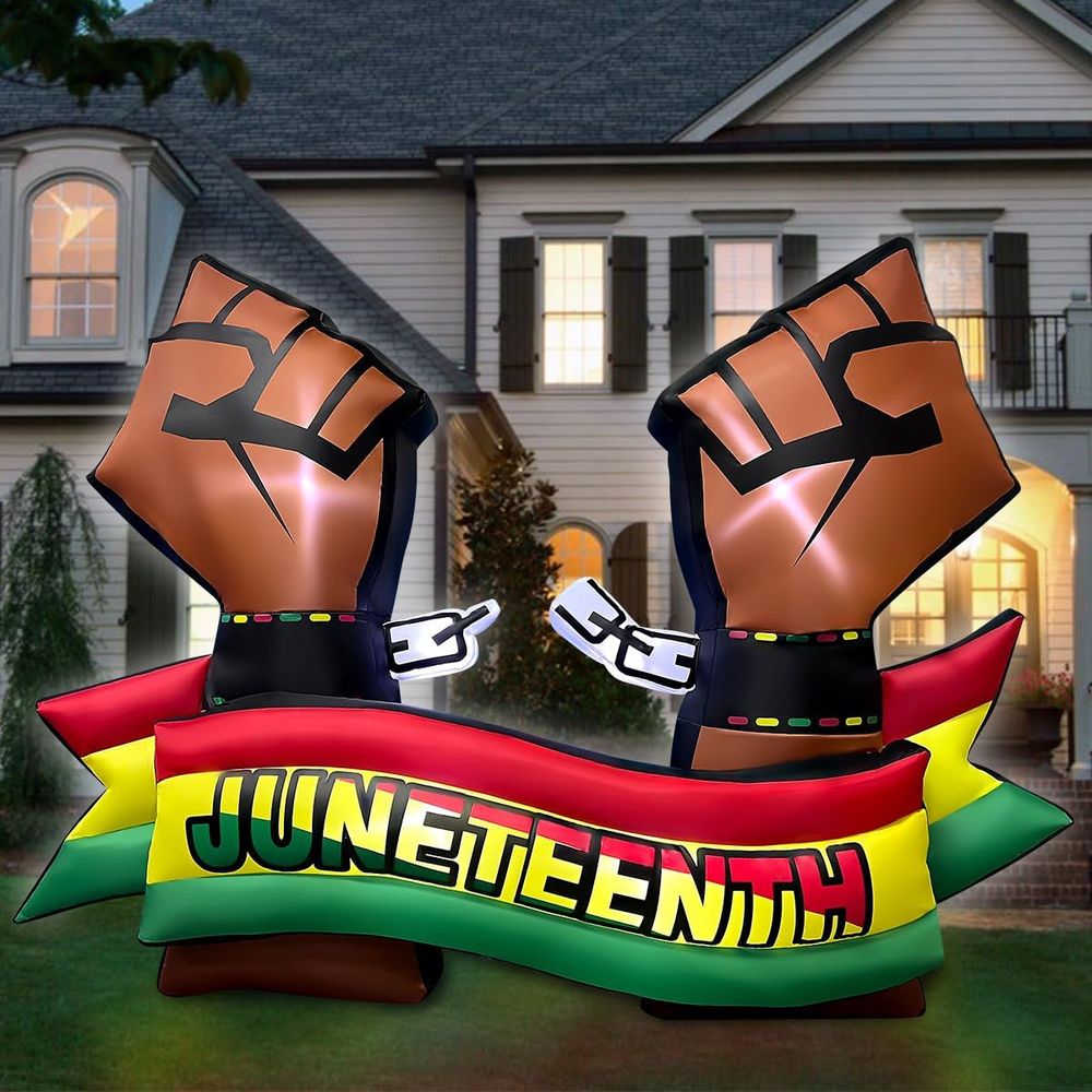 6.5FT Long Juneteenth Iatables - Up Lighting Decor avis et prix