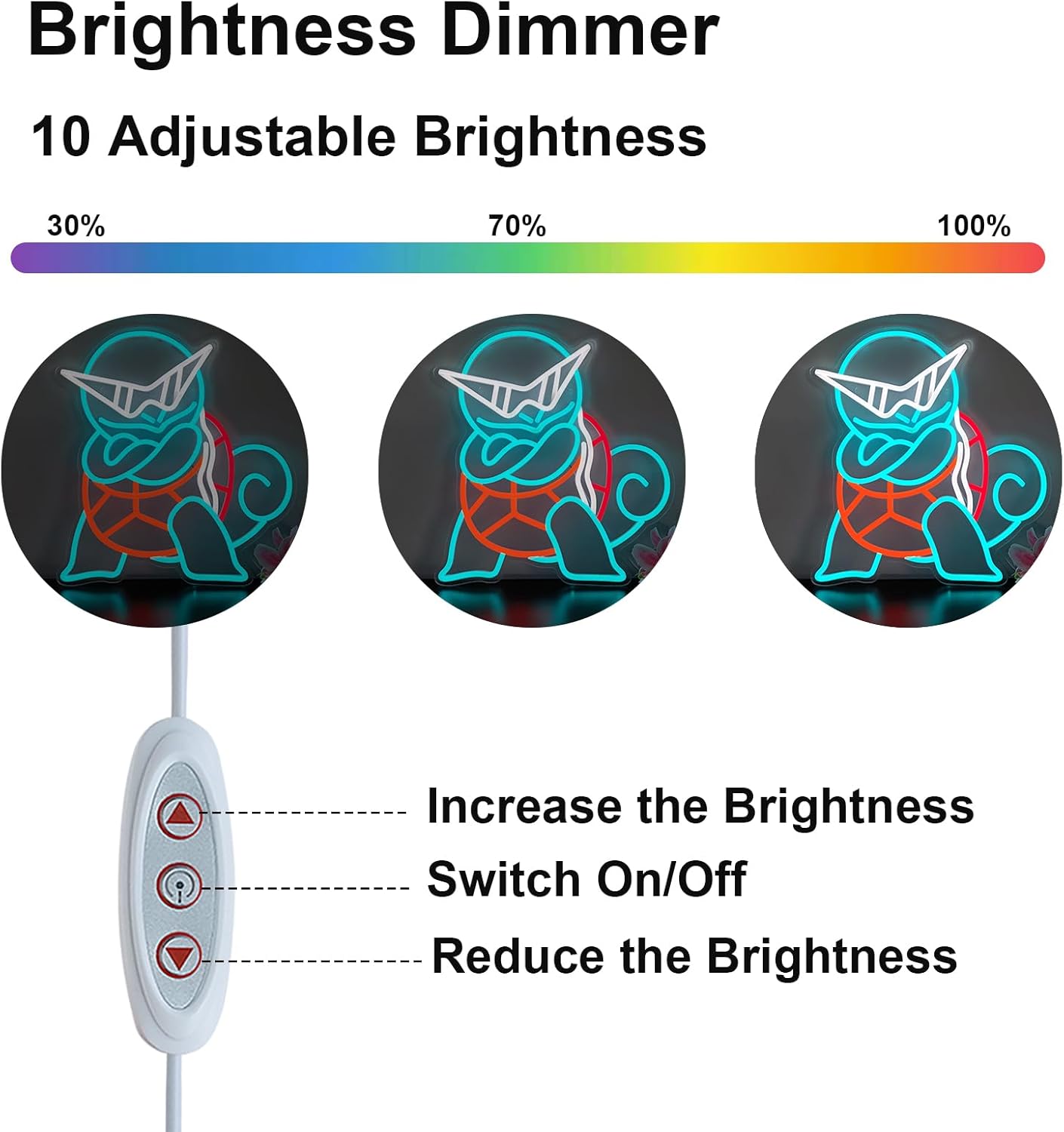 Pokemon Squirtle Neon Sign LED - Decor Lighting Fans avis et prix