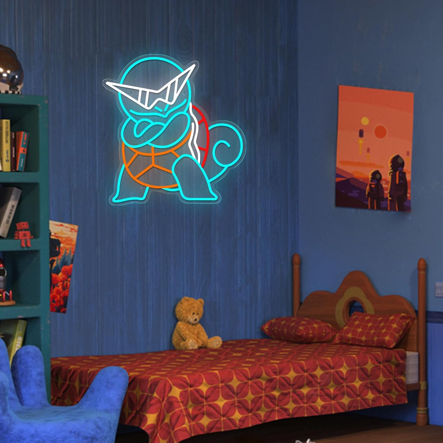 Pokemon Squirtle Neon Sign LED - Decor Lighting Fans avis et prix