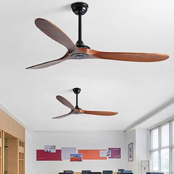 42 52 60in Ceiling Fan Wood In - Decor Lighting Ceiling Fans avis et prix