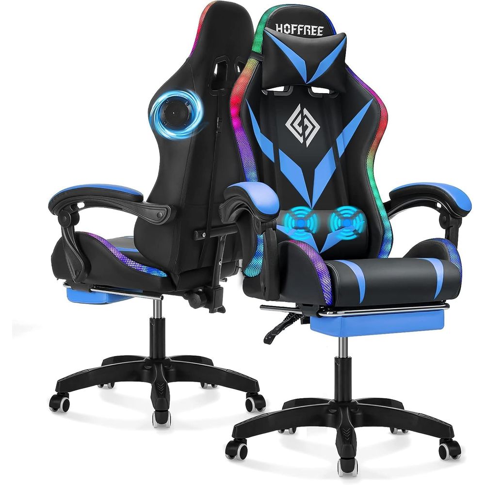 RGB Gaming Chair with Bluetoot - Furniture Lighting & Decor Magazine avis et prix