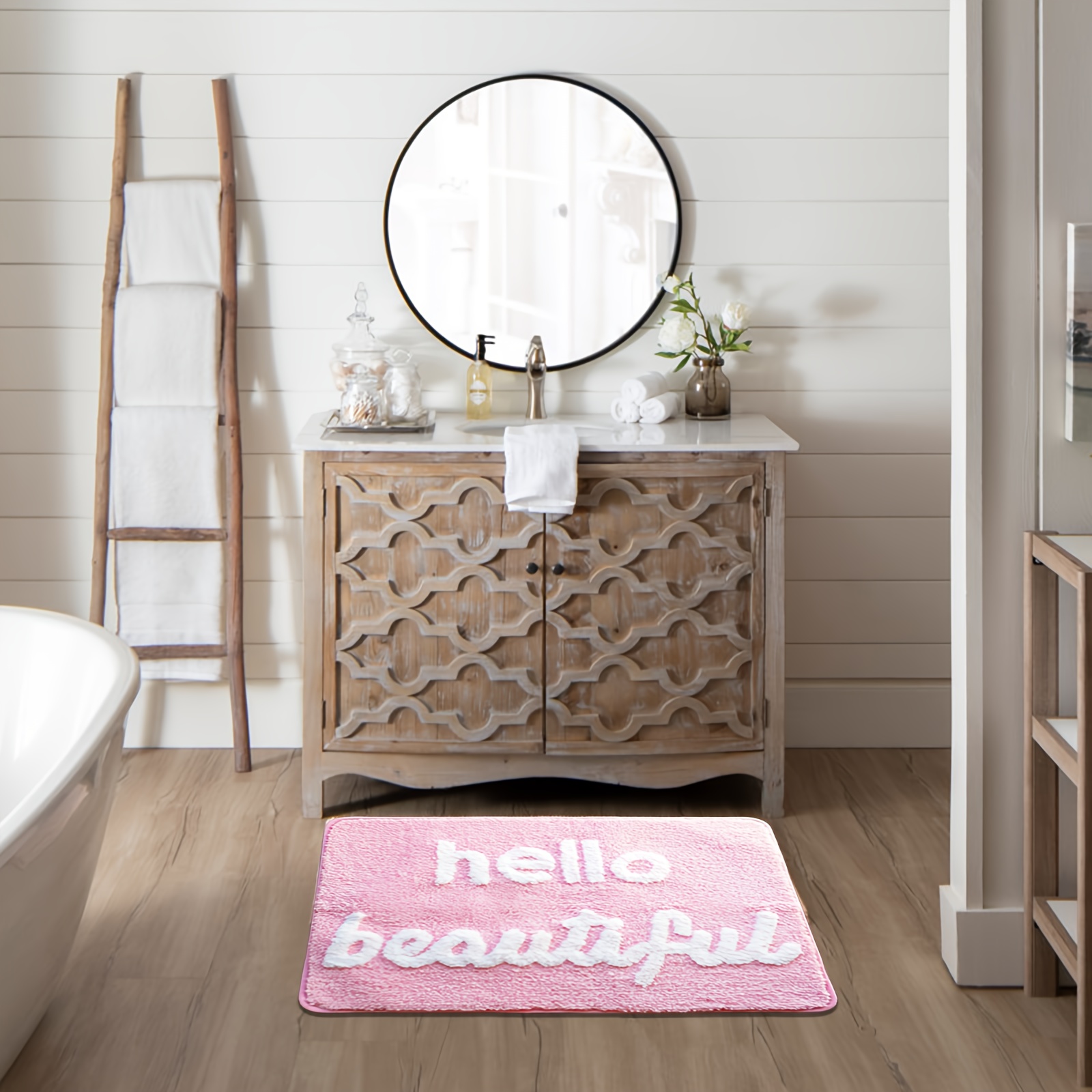 1pc, Hello Beautiful Non-slip  - Garage Lighting Decor avis et prix