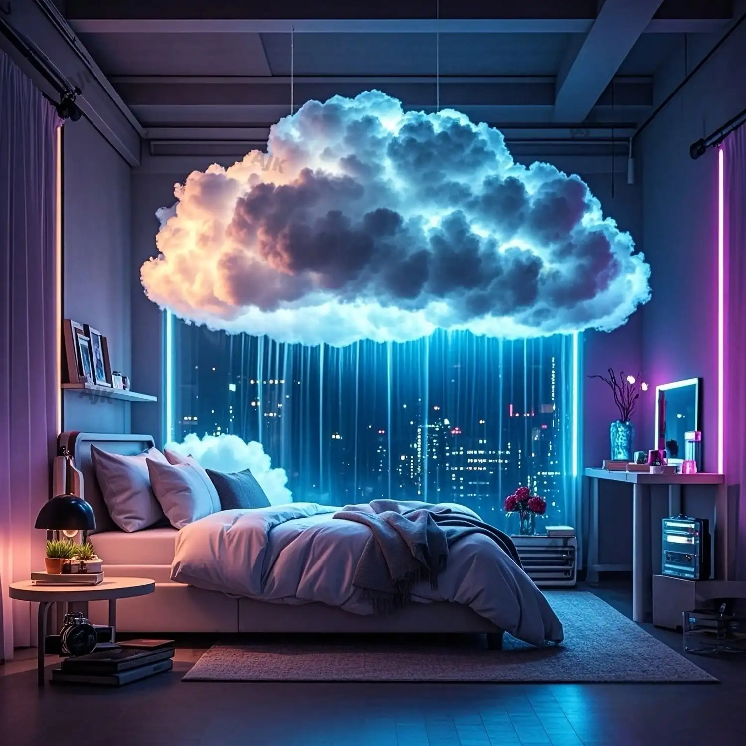 3D Thundercloud LED Atmosphere - Garage Lighting Decor avis et prix