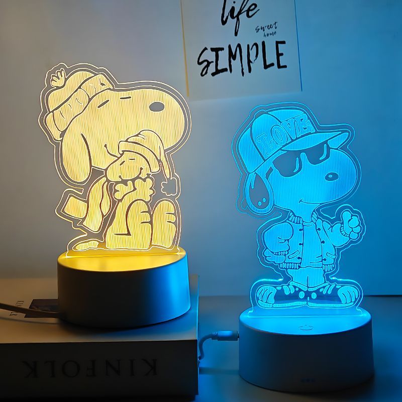 Snoopy Night Light Cute Cartoo - Lighting Decor Items avis et prix