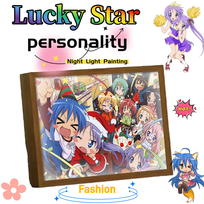 Lucky Star Light Painting Cute - Lighting Decor Items avis et prix