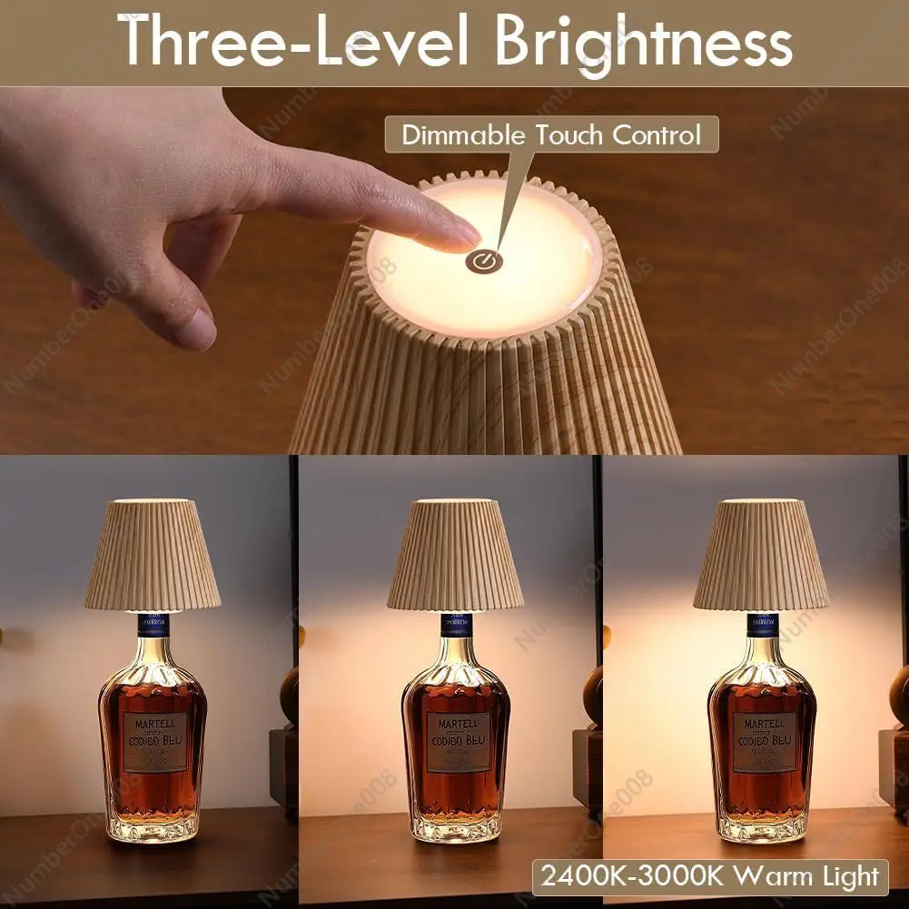 DIY Bottle Lamp Kit, Rechargea - Restaurant Lighting Decoration avis et prix