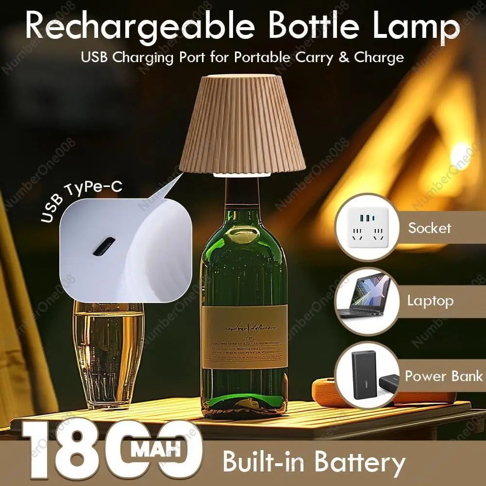 DIY Bottle Lamp Kit, Rechargea - Restaurant Lighting Decoration avis et prix