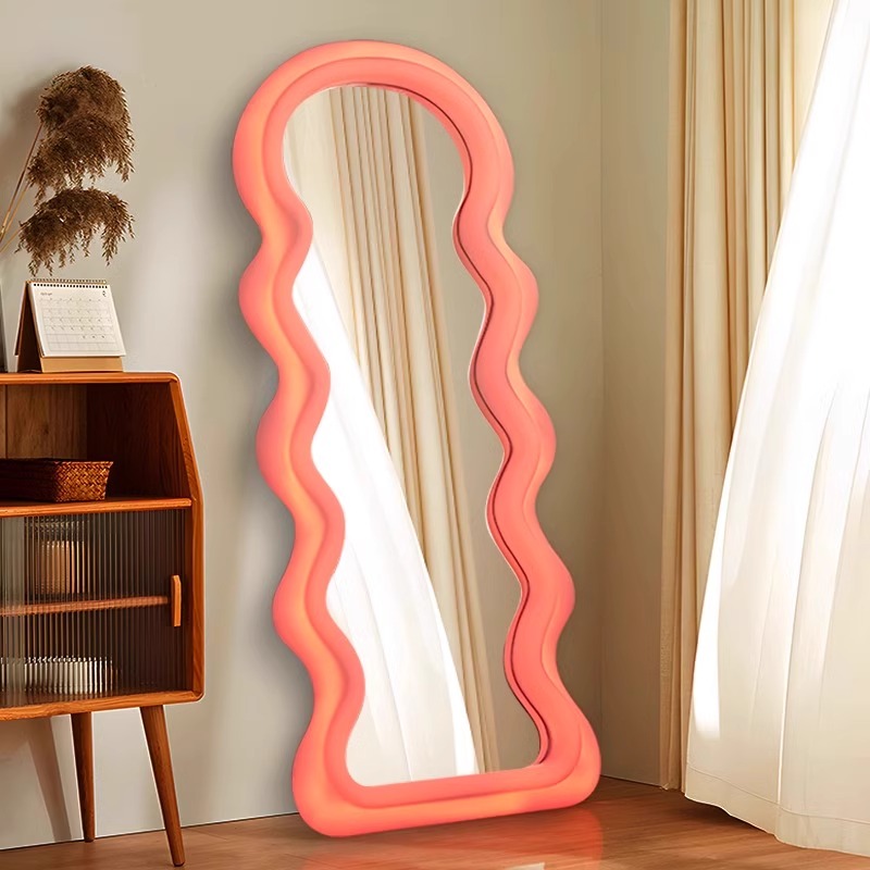 Korean Style Light Mirror Wavy - Furniture Lighting & Decor Magazine avis et prix
