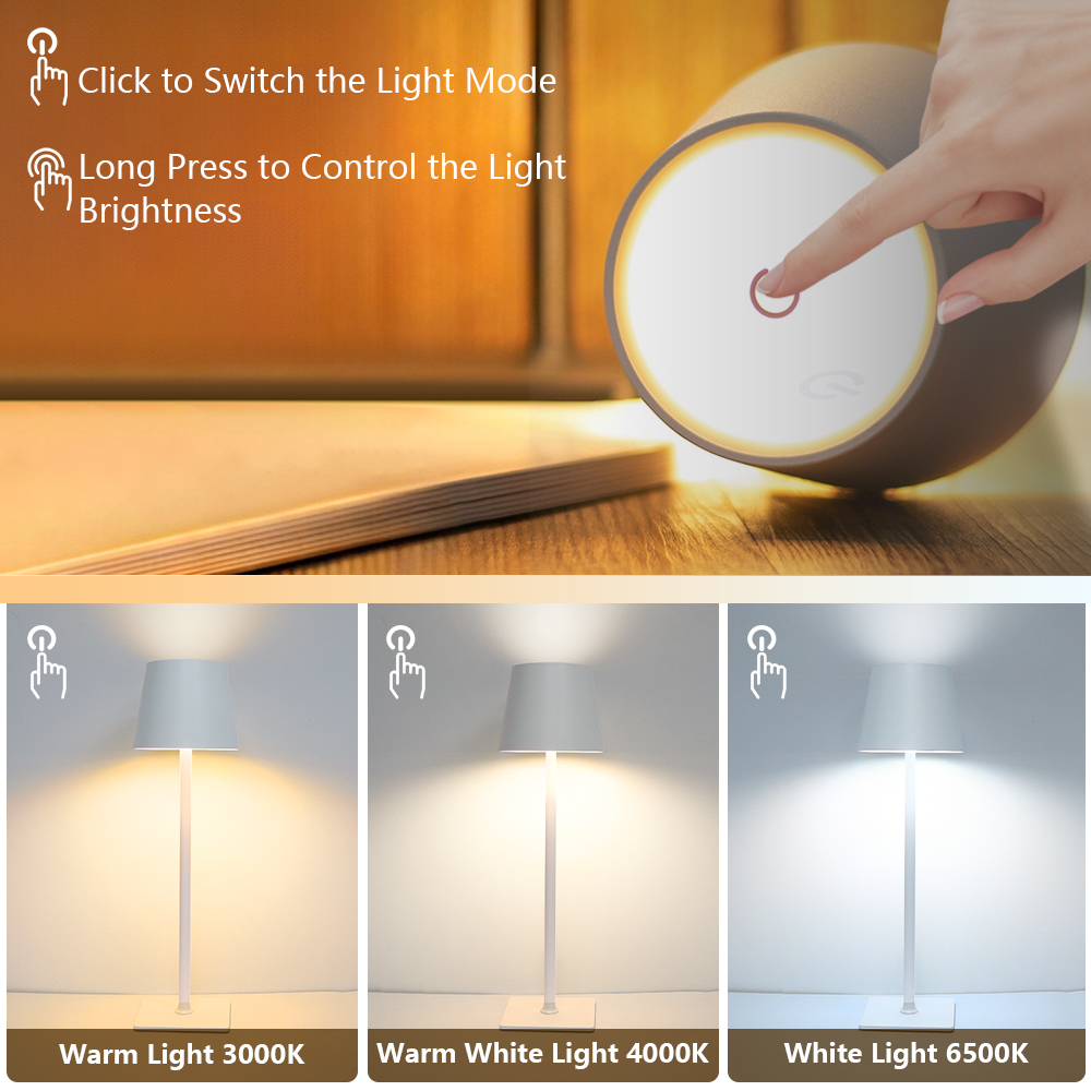 LED Rechargeable Desk Light Wi - Lighting Table Decor avis et prix
