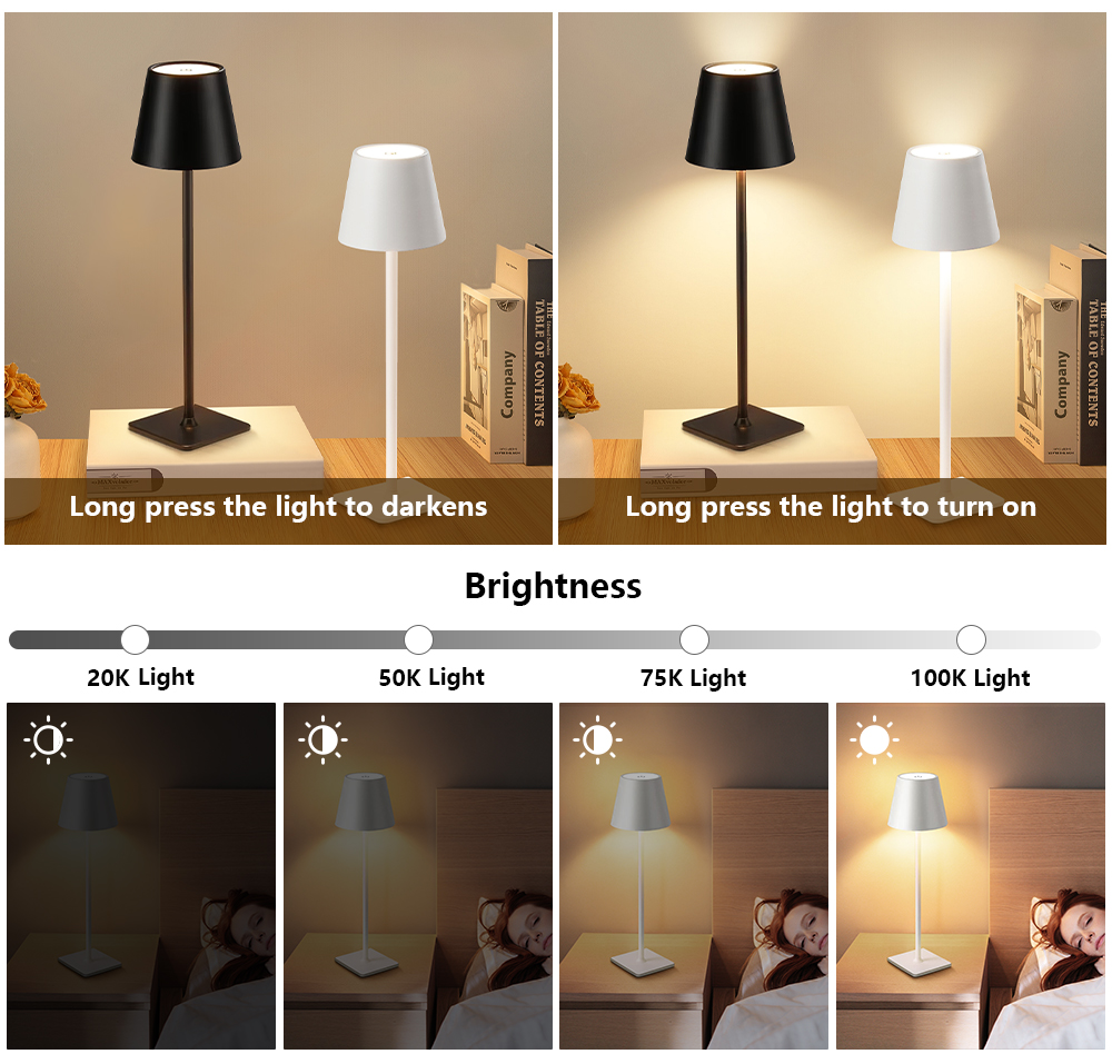 LED Rechargeable Desk Light Wi - Lighting Table Decor avis et prix