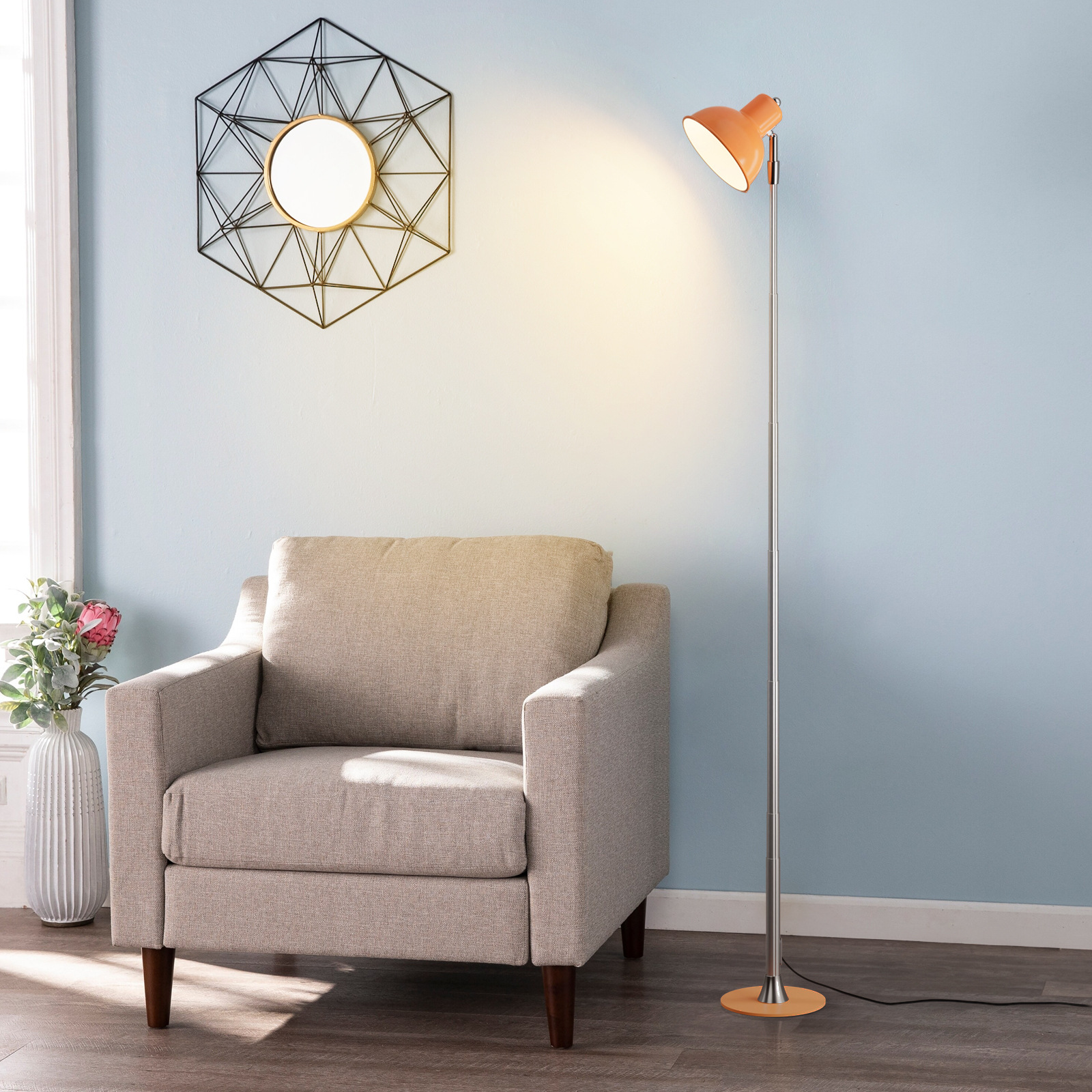 MARPOU Floor Lamp Adjustable w - Floor Lamp Tripod avis et prix