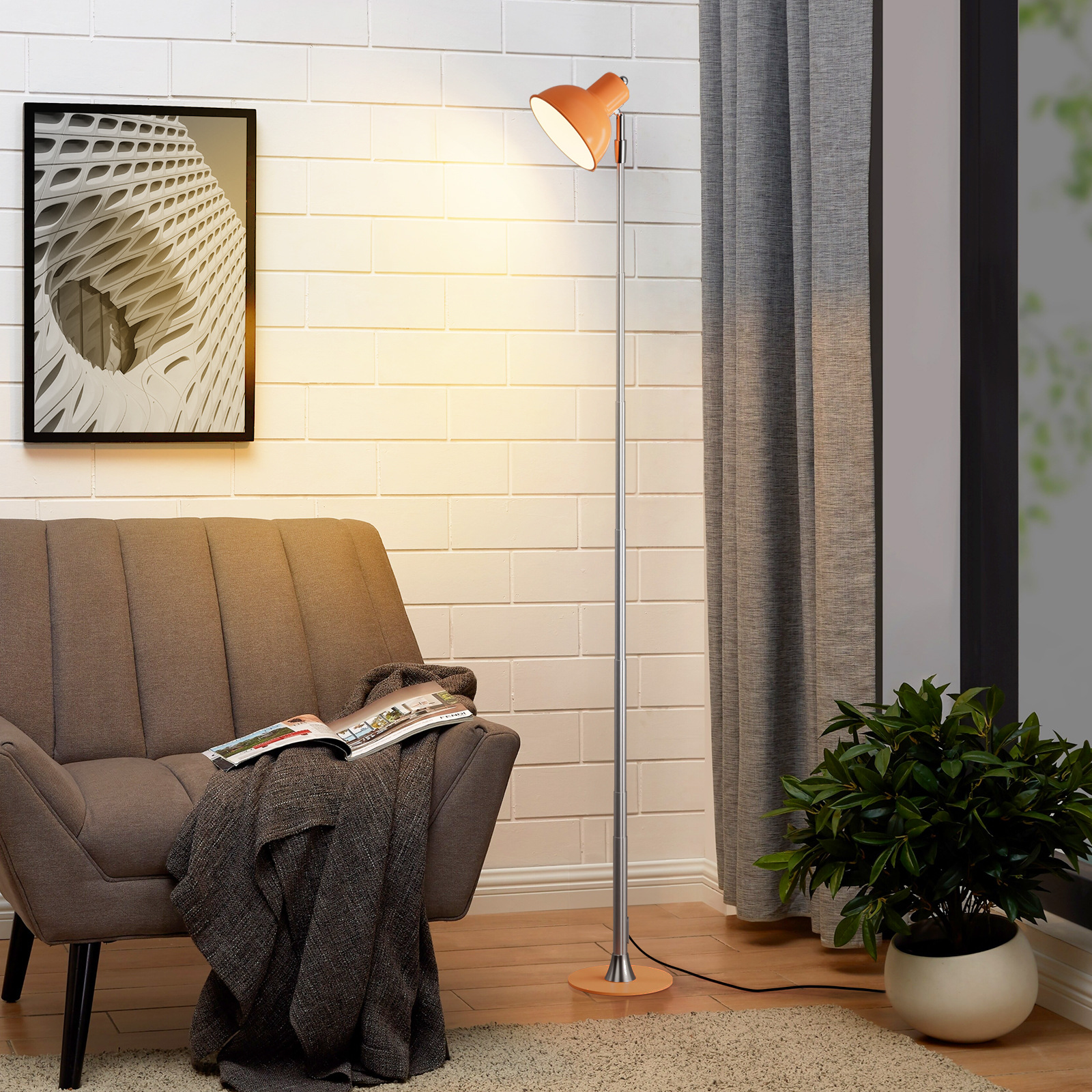 MARPOU Floor Lamp Adjustable w - Floor Lamp Tripod avis et prix