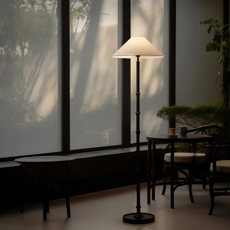 Wabi-Sabi Style Retro Bamboo F - Floor Lamp Tripod avis et prix
