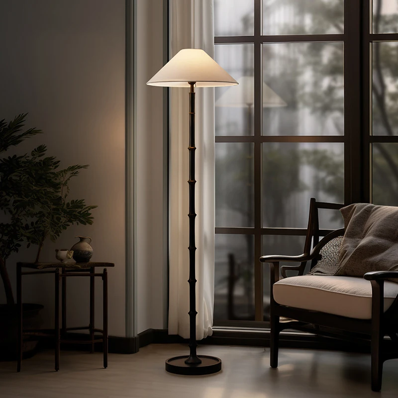 Wabi-Sabi Style Retro Bamboo F - Floor Lamp Tripod avis et prix