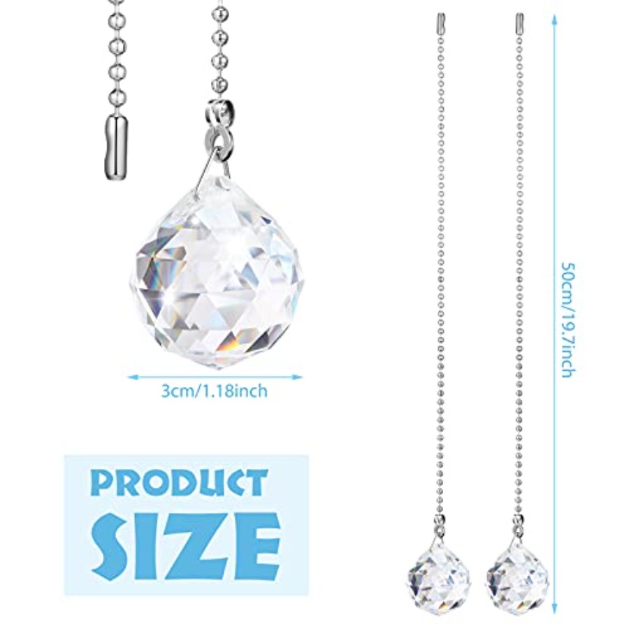 4 Pcs Fan Pull Chain Extension - Decor Lighting Ceiling Fans avis et prix